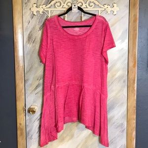 NEW! Lane Bryant Tee Shop Shark-bite Tee 18/20